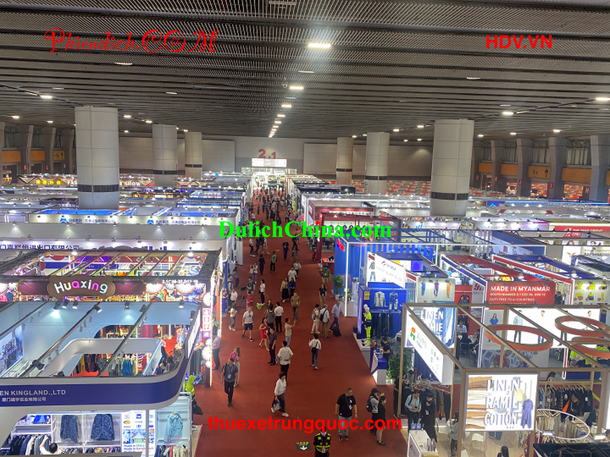 Công ty Kim Long cho thuê phiên dịch viên tại Quảng Châu tham dự Canton Fair.