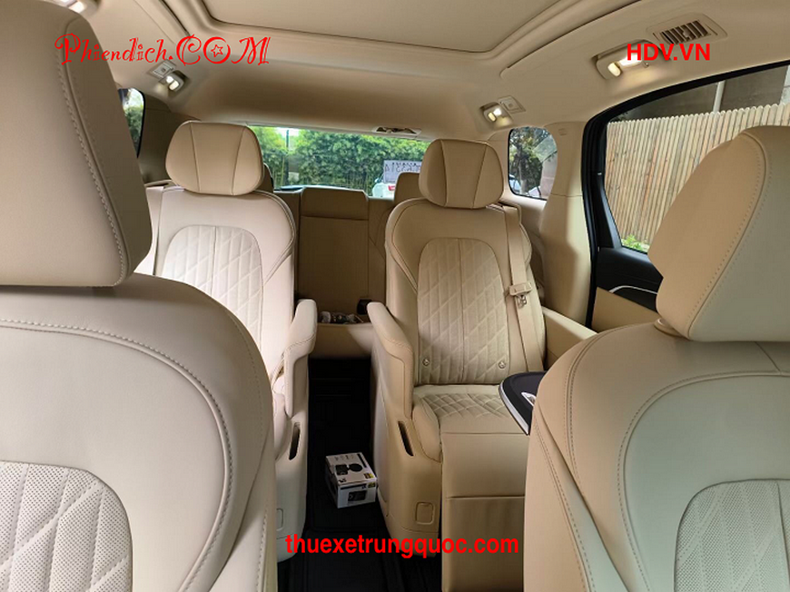 Thuê xe Buick 7 chỗ tại Thượng Hải, xe sang trọng, có tài xế và an toàn.